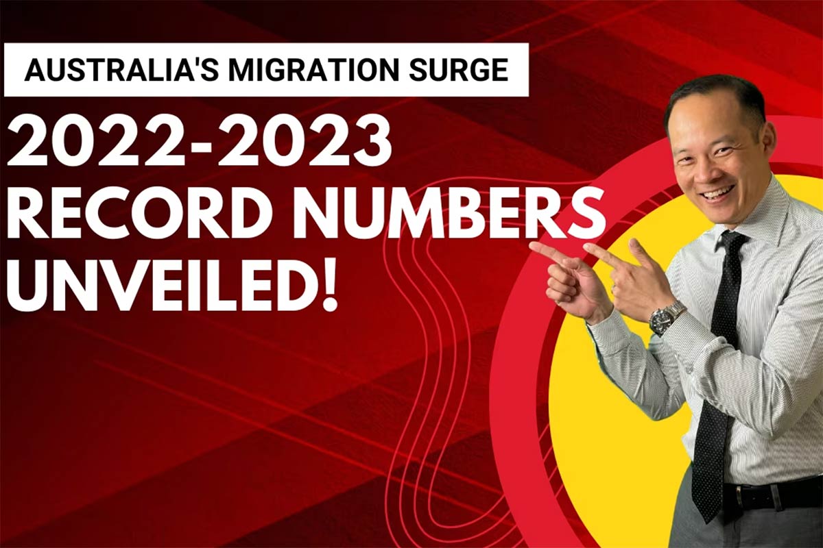 Australias migration surge